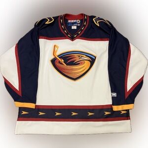 Atlanta Thrashers Blank CCM NHL Hockey Jersey Size XL